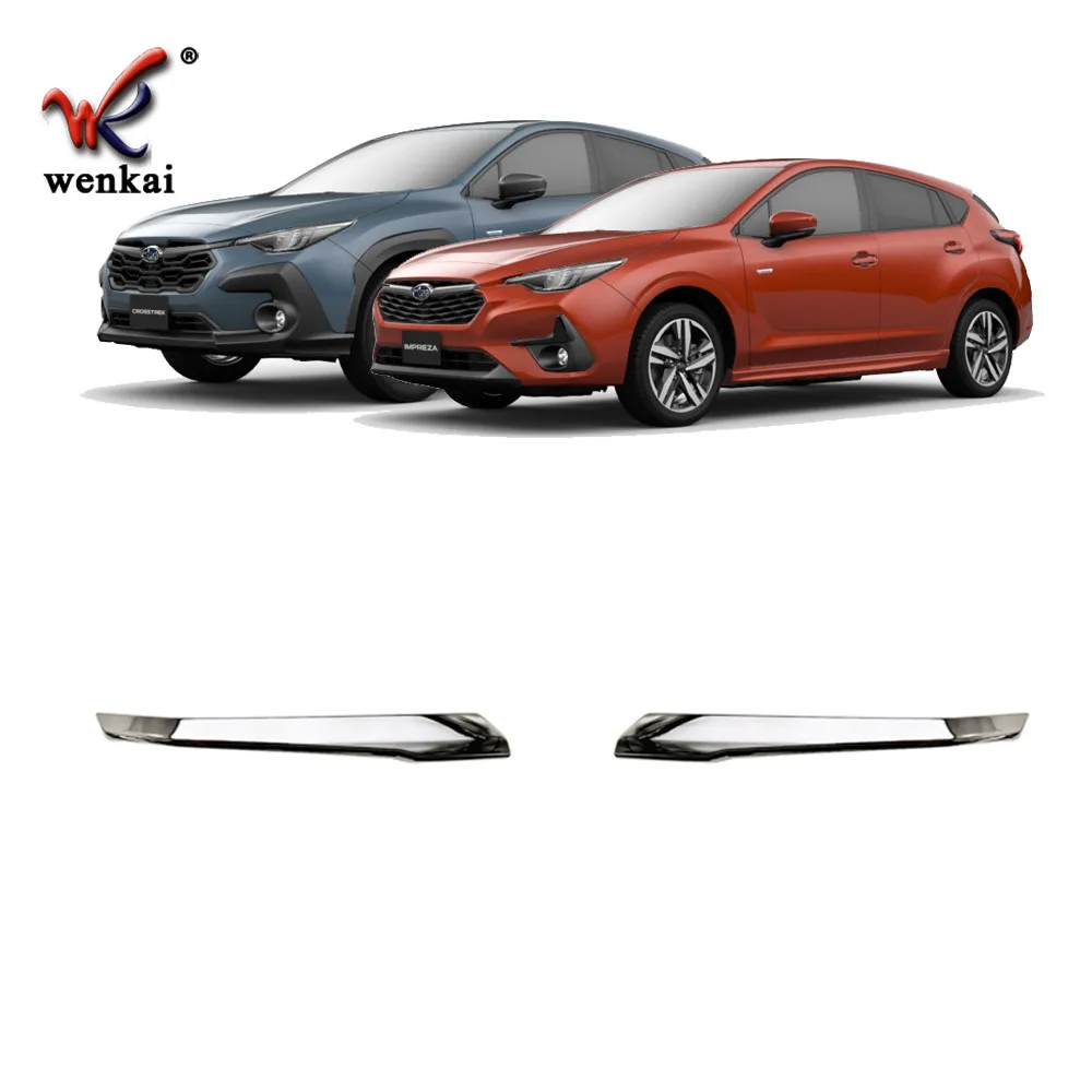 

Передняя решетка радиатора для Subaru Crosstrek Impreza 2024, гоночная отделочная полоса, автомобильные аксессуары