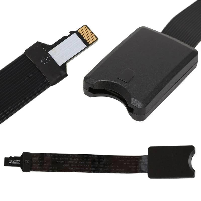 System-S Adattatore per scheda SD da 10 cm, cavo micro SD a presa standard
