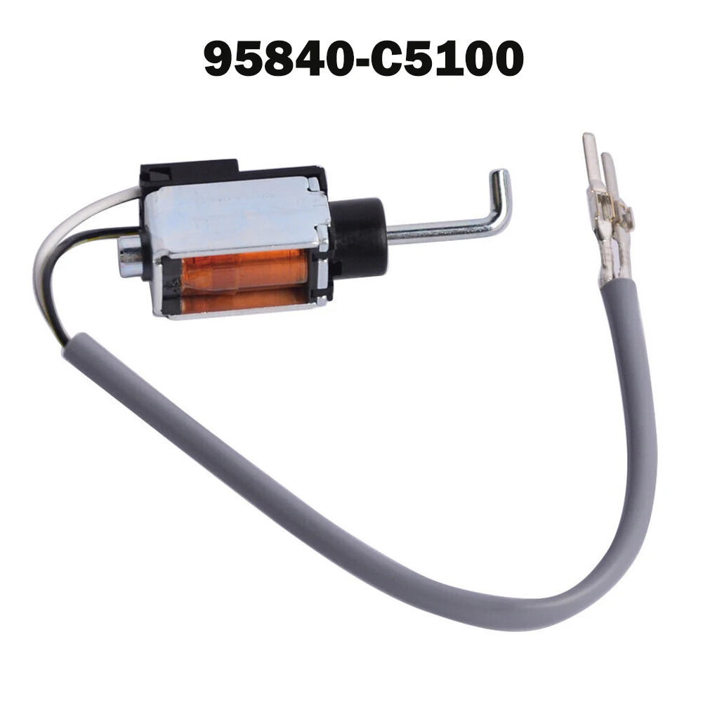 Solenoid Interlock Solenoid 1pc 95840C5100 Automatic Black Interlock