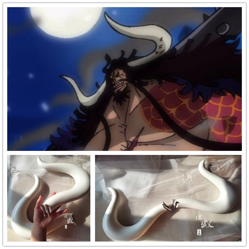 Anime Figure Beasts Pirates King Four Emperor Kaido Cosplay Horns Dragon Horns Head Clip Headwear Cosplay Props Accessories Hair Cosplay Costumes Aliexpress