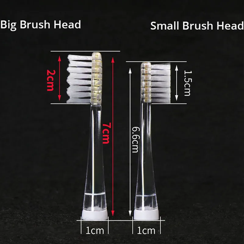 8Pcs Seago Replacement Toothbrush Heads SG-831/832 Soft Bristle Gum Care for Seago Child Electric Toothbrush SG977/EK6/EK7/SG513