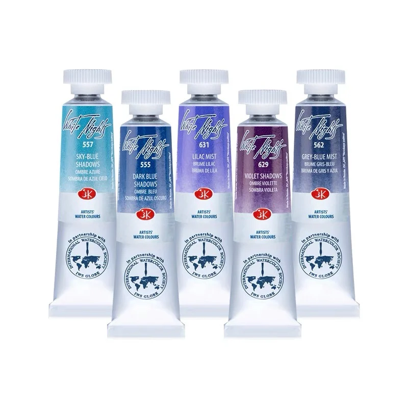 Russian White Night Precipitation Color 15 Watercolor Paint White Night Artist-level Painting Art Supplies watercolor paint watercolor pigment