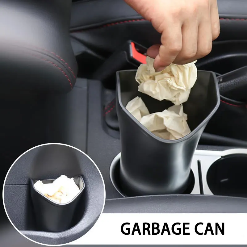 Car Umbrella Storage Box Multifunctional Organizer Barrel Car Folding Hanging Water Bottles Rack Umbrella Bucket Stowing Tidying