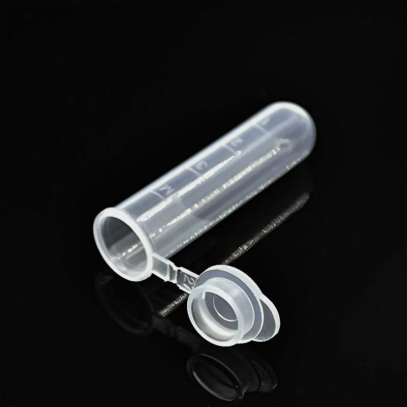 Provette Centrifuga 5ml Trasparenti - 50 Pezzi Con Tappo A Scatto | Fondo Rotondo - Foto 11