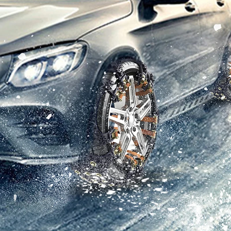 Car Tire Wheel Chain Anti slip Plastic Chain For Truck SUV Winter Off Road Accessories 4x4 Sedans Vehicle Snow Chains Universal