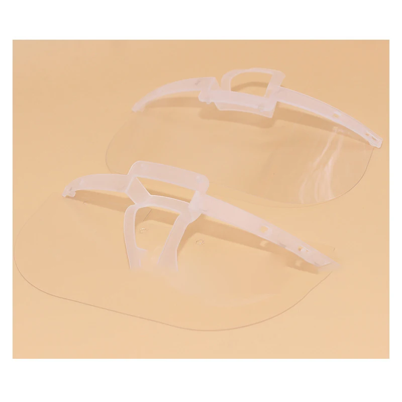Transparent Masks Shield Cover Reusable Hotel Salon Permanent Restaurant Kitchen Tools Mouth Mask Cover Anti Fog Plastic