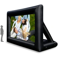 Portable 10FT/20FT Inflatable Projection Screen with Quiet Blower for Home & Outdoor Cinema 1