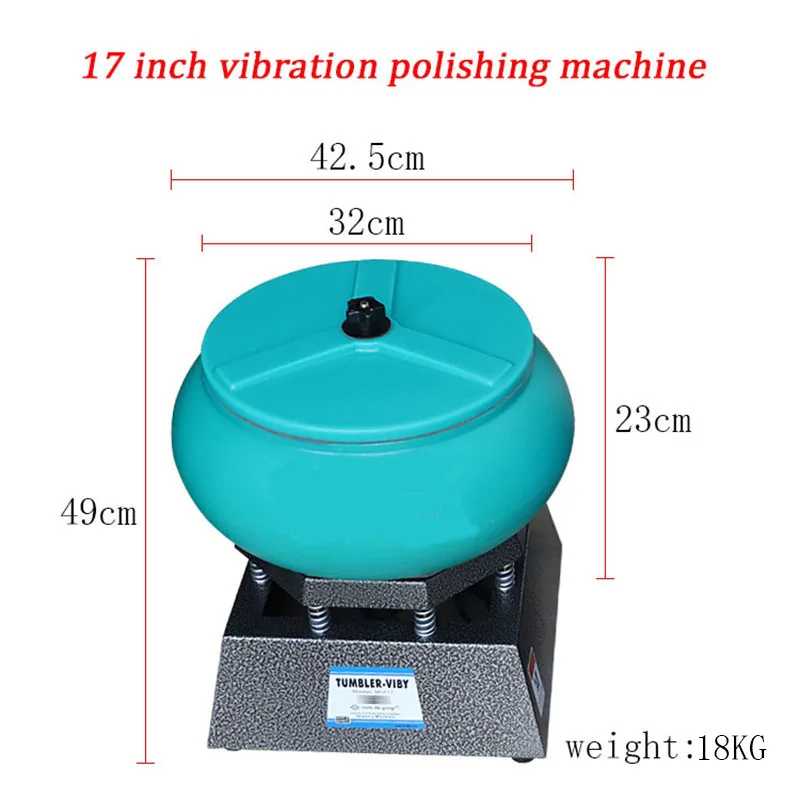 large jewelry vibratory tumbler capacity 9kg