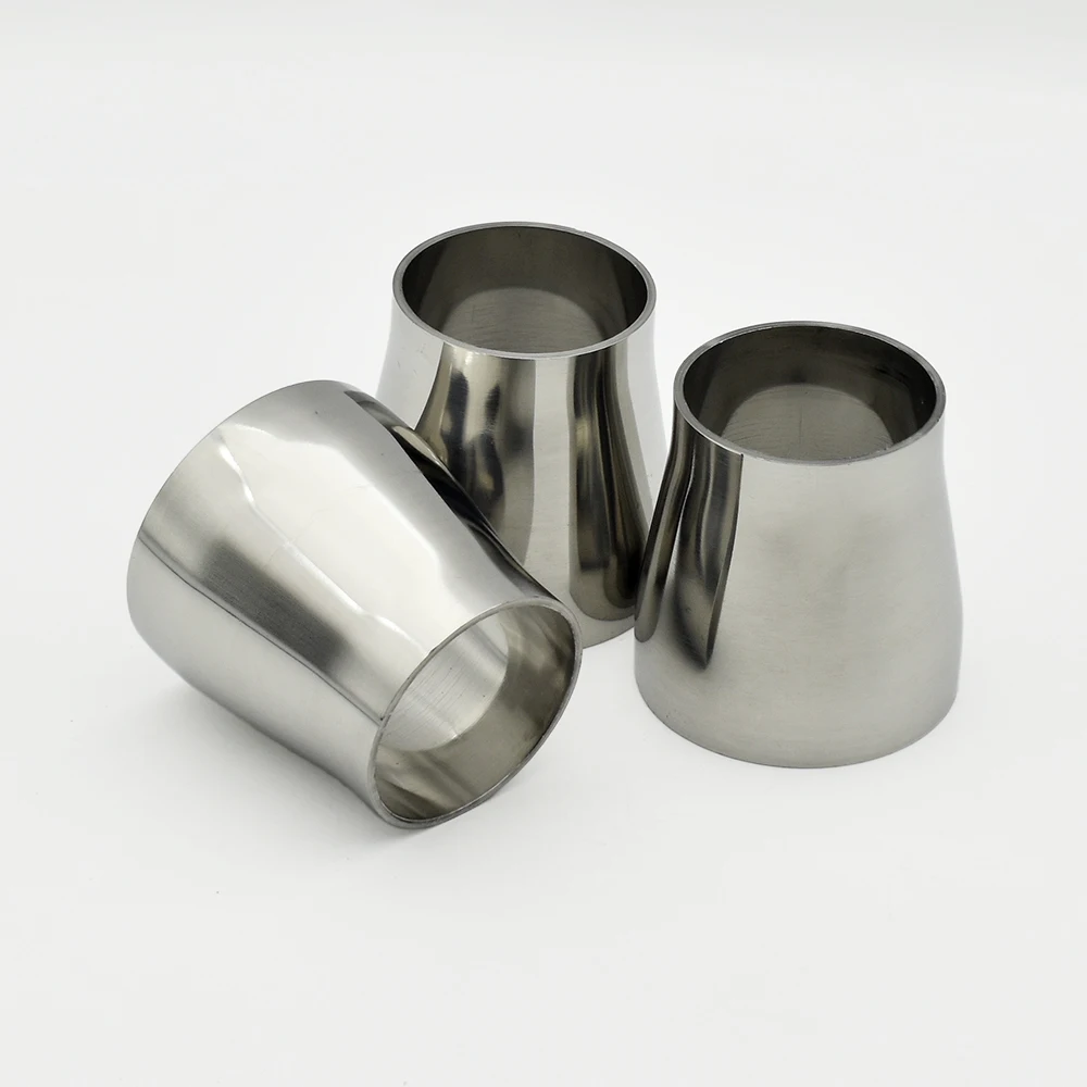 Car Accessories Stainless Steel Concentric Reducer Butt Welding Speed Reducer 19mm-102mm SS304 SS316 Self-made Beer stainless steel tube