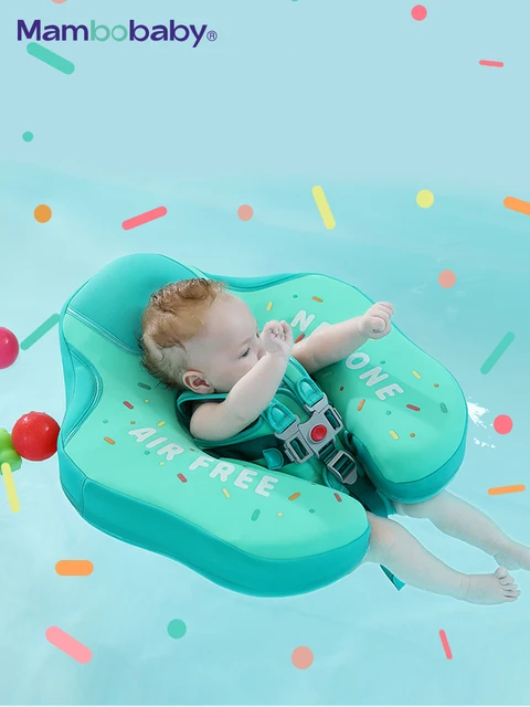 Mambobaby Donut Baby Safe Swim Float Lying Swimming Float Swimming Coach Beach toys outdoor sports 1