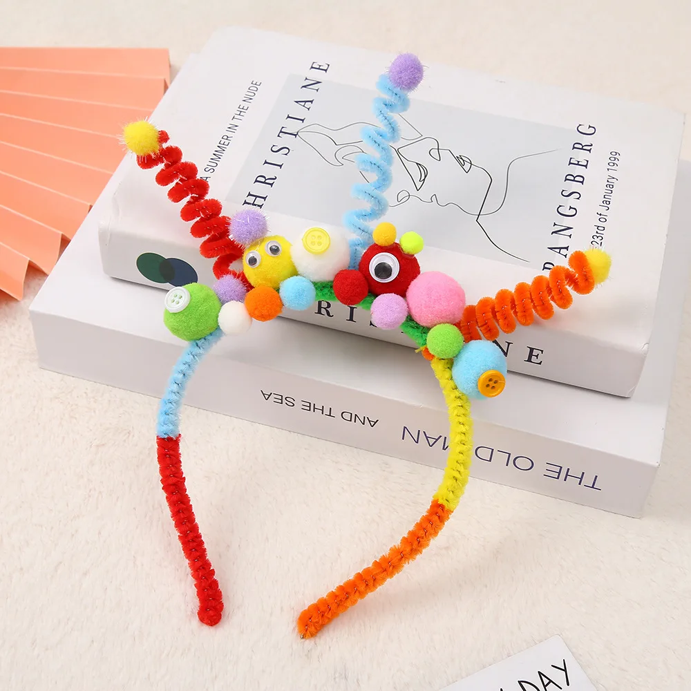 Girls Hairbands Birthday Number 1-9 Headwear Color Torsion Bar Creative Children's Hair Accessories Photo Prop Party Headbands