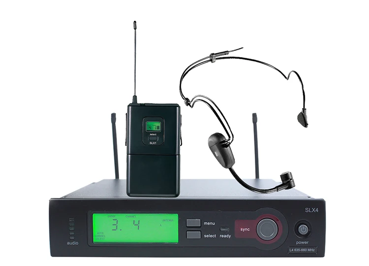 SHURE SLX4 SLX24 BETA58 SM58 wireless recording microphone MIC for your travel recording needs