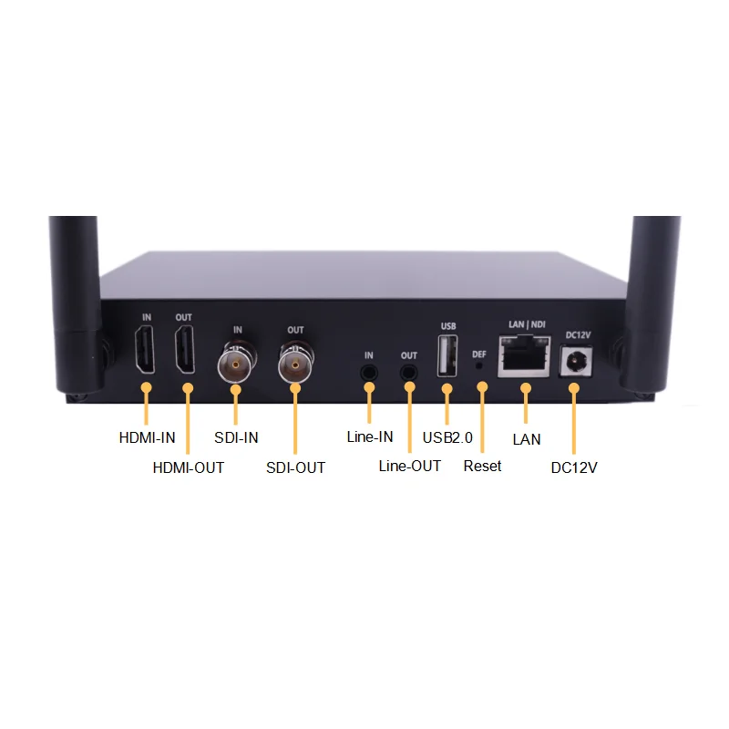 [ENCSH-V2] HDMI SDI Encoder Decoder 4K 1080P NDI HX SRT RTMP RTSP Live stream IPCam 6