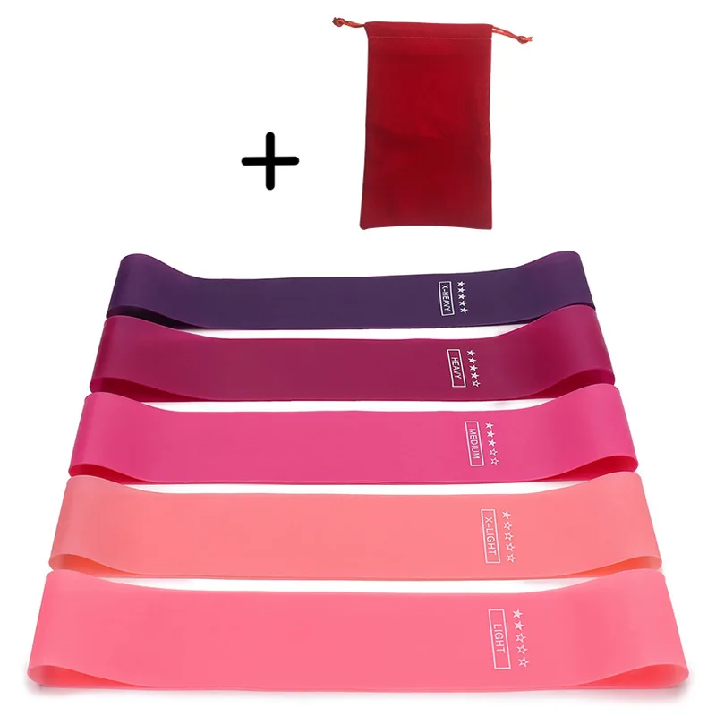 5-piece set red bag