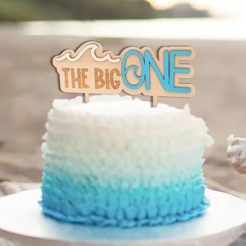 Wave Theme Cake: A Unique and Stylish Way to Celebrate a First Birthday