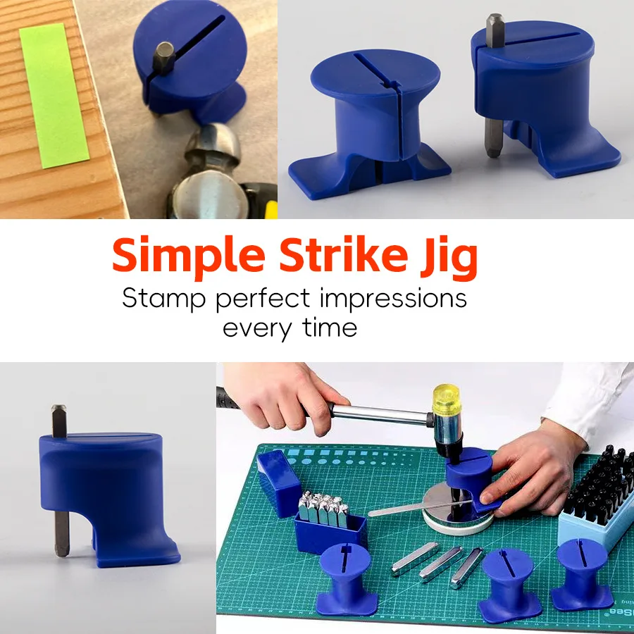 Metal Stamping Fixture Strike Jig Handguard DIY for Steel Bench