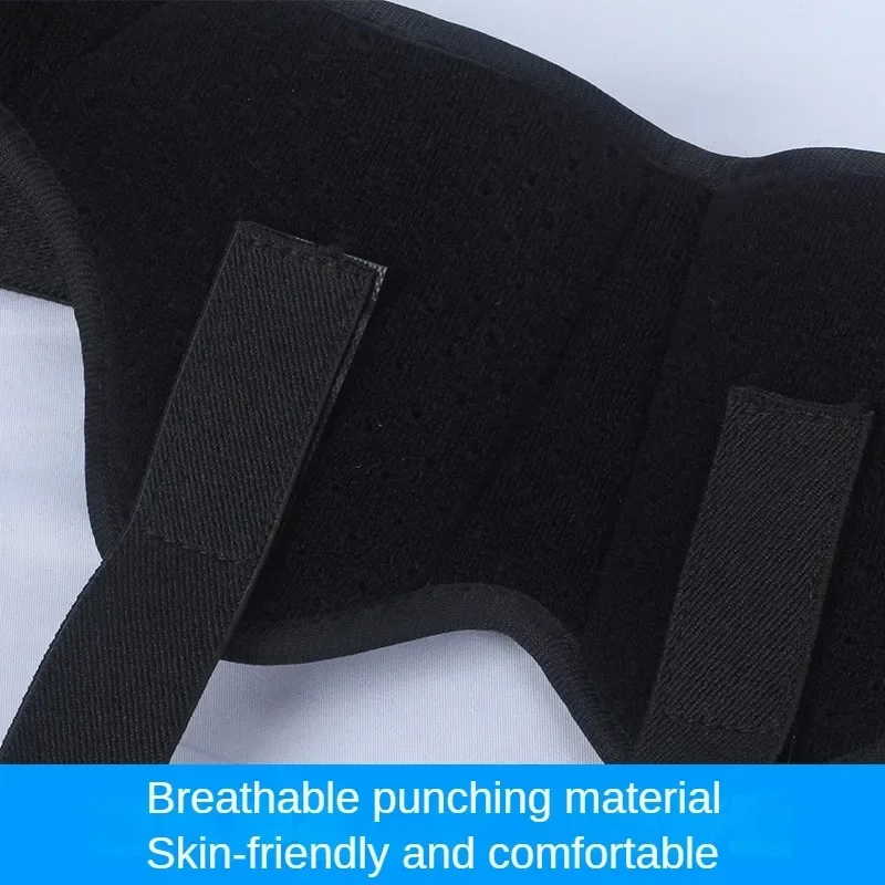 Adjustable Adult Hernia Belt Man Inguinal Groin Support Inflatable Hernia Bag with 2 Removable Compression Pads Pain Relief 3