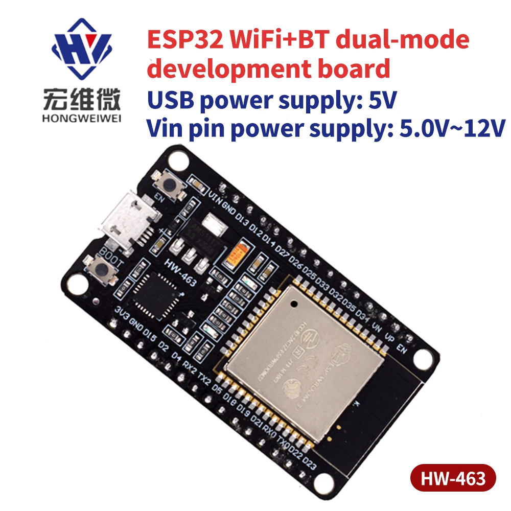 1pcs ESP32 Development Board WiFi + Bluetooth-compatible Ultra-Low ...