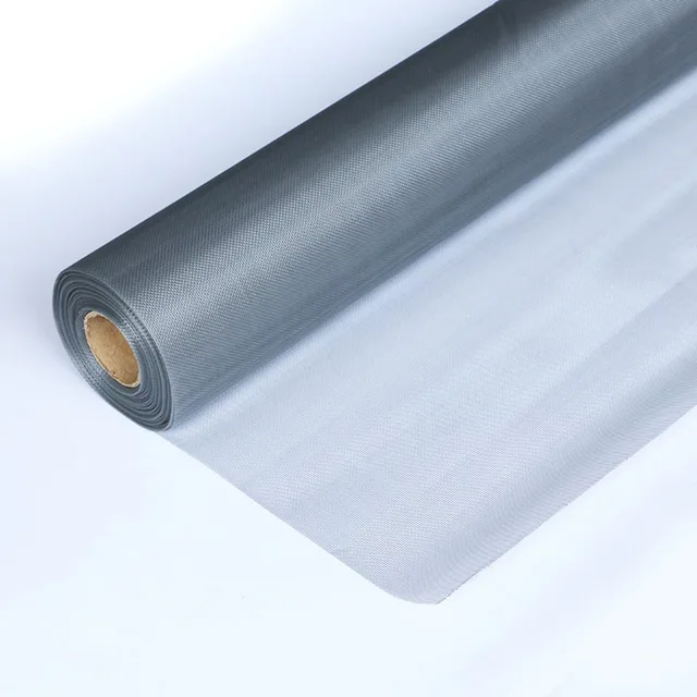 1PC Glass Fiber Dense Mosquito Screen Thick Mosquito Screen Window Grey Invisible Door Mesh 1
