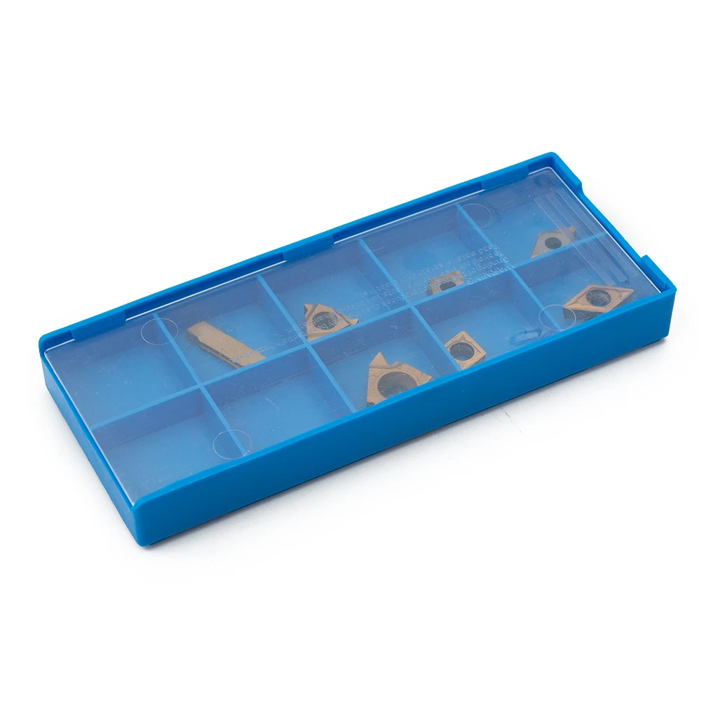 Inserts De Tournage CNMG120404-MA UE6020 - Lot De 10, Pour Barre D'alésage Tour CNC, Carbure Cémenté
