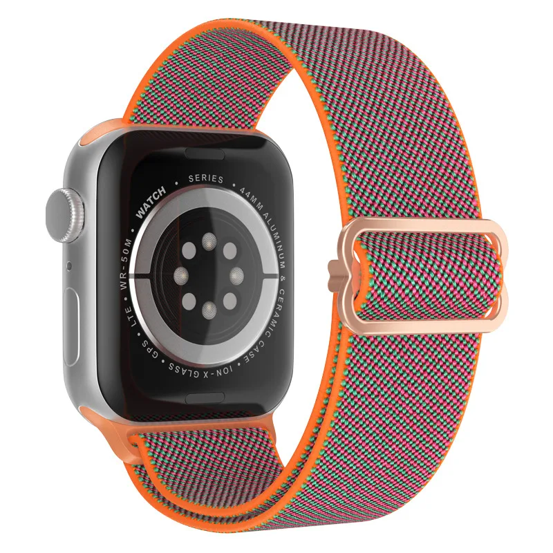 Elastic Silicone Solo Loop Watch Strap - Universal Fit