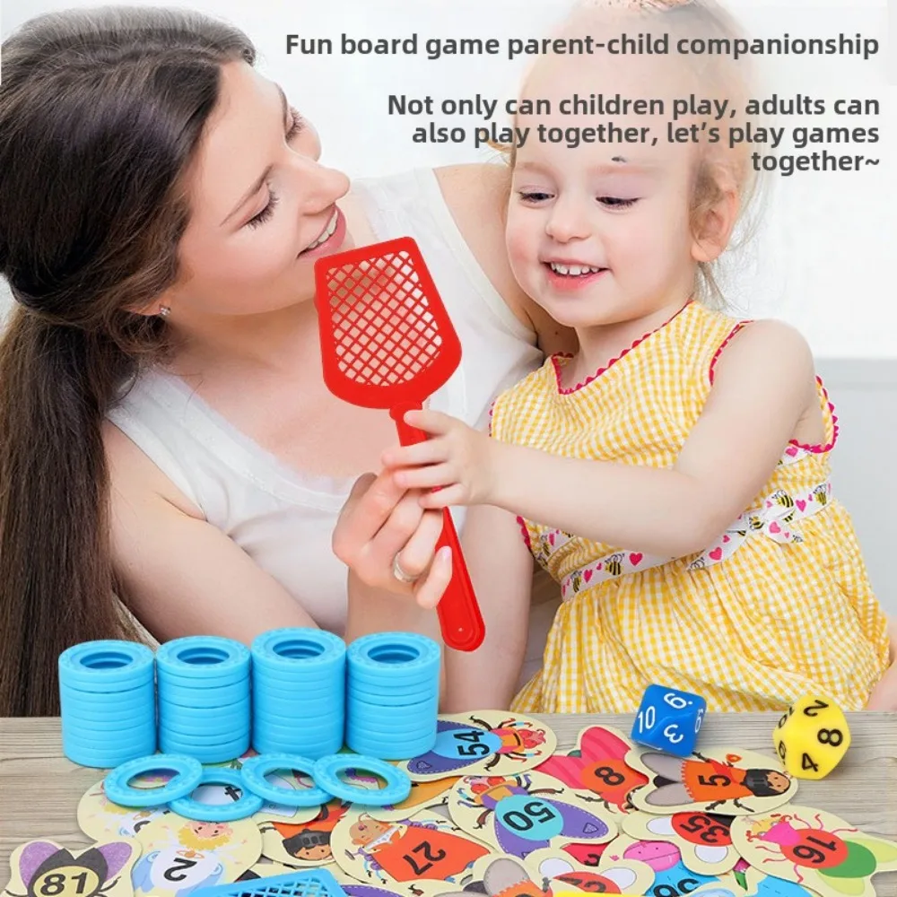 Preschool Educational Toys Fun Cognition English Vocabulary Fly Swatting Parent-child Interaction Toys Intelligence Learning Toy