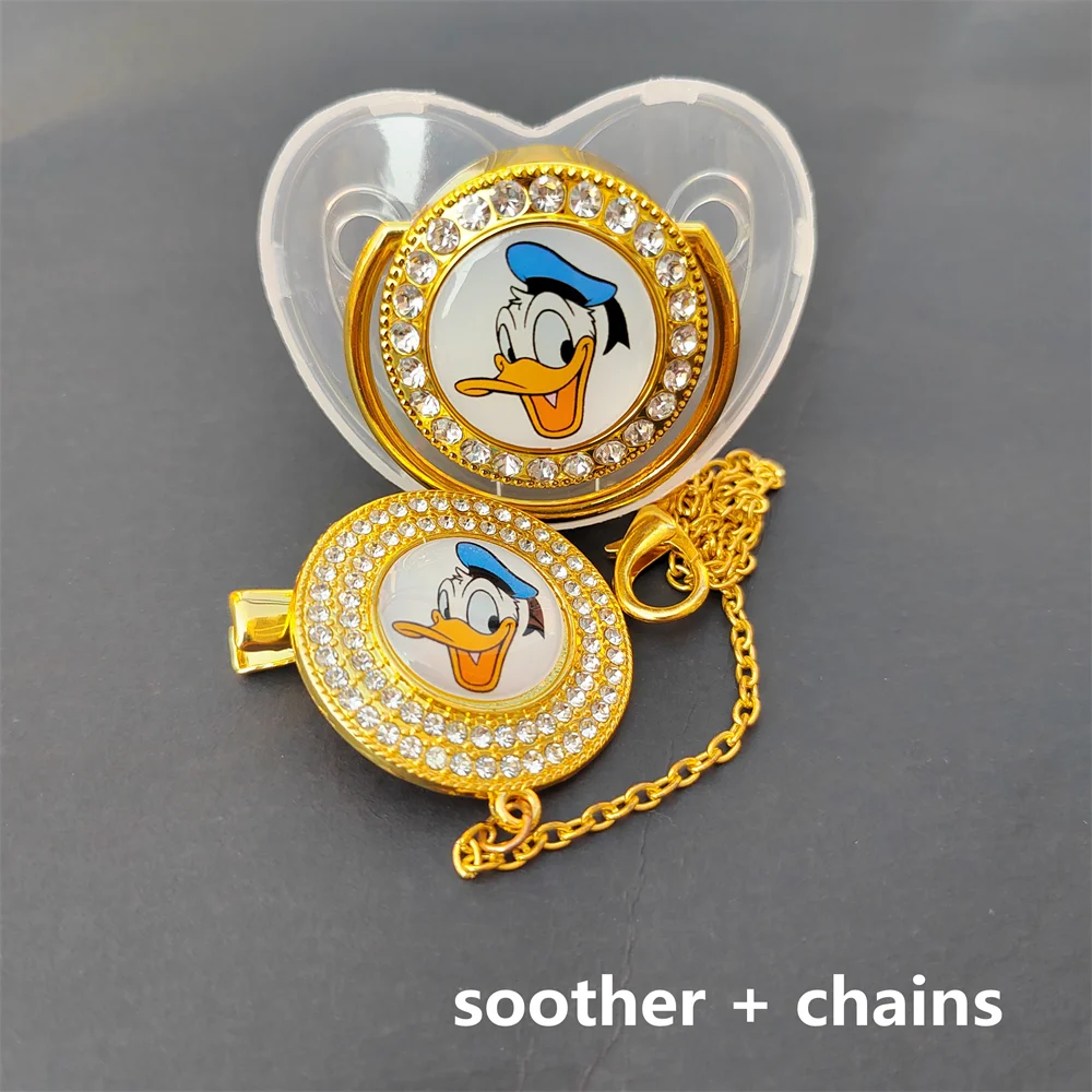 Disney Silicone Pacifier Clip Bead Accessories Disney Pacifier Chains