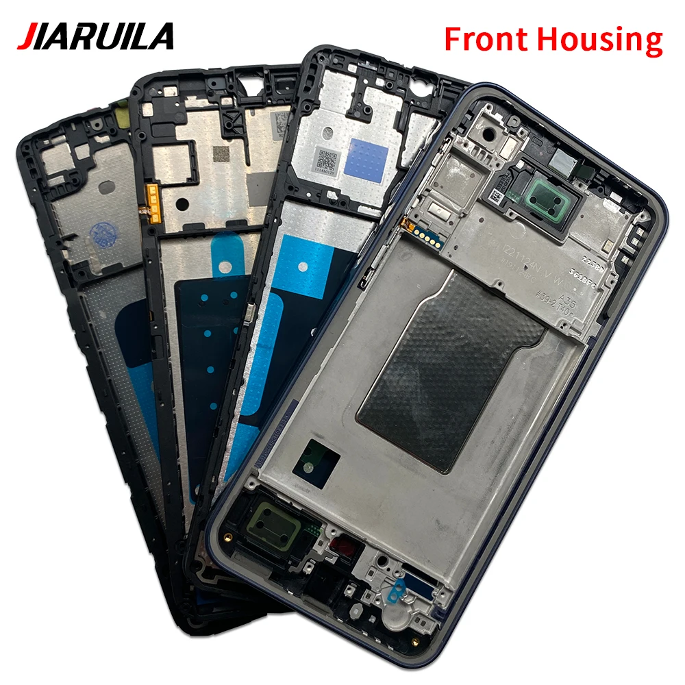 삼성 M35 A05 A05S A06 A15 4G A26 A34 5G A35 M11 M23 M31 M34 전면 하우징 LCD 프레임 베젤 플레이트 쉘 A-프레임 LCD 브래킷