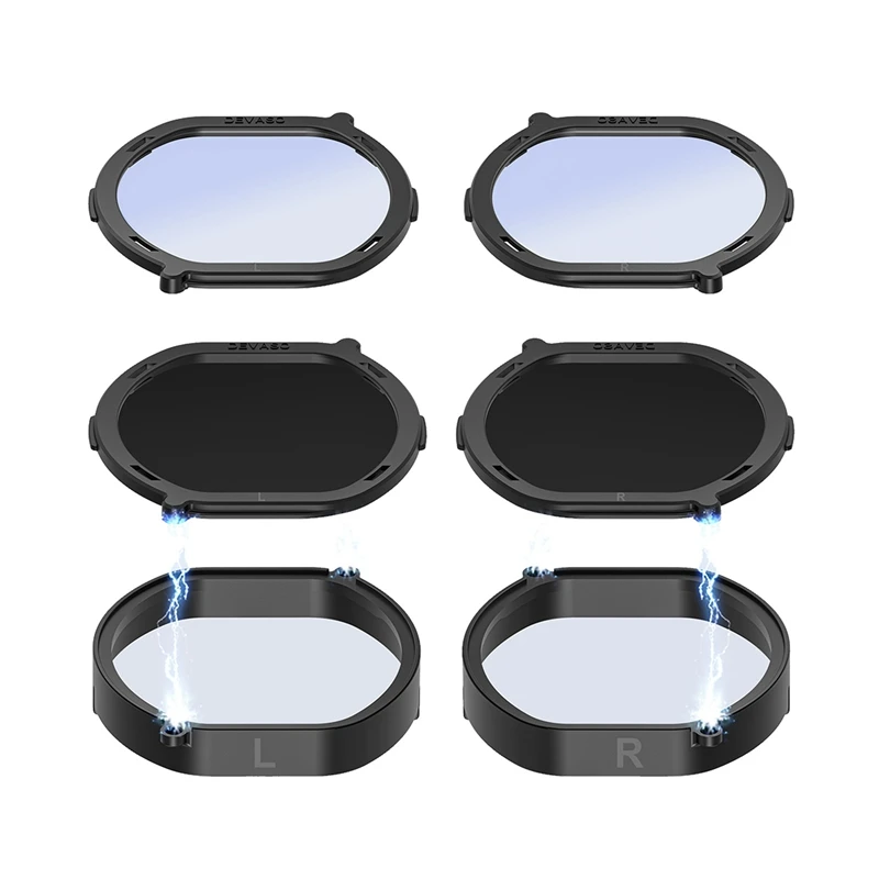 

VR Prescription Lenses For PS VR2 Lens Myopia Anti Blue Glasses Quick Disassemble Protection Frame For PSVR2 Accessories