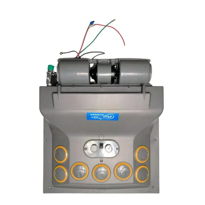 Modified ceiling evaporator for automobile air conditioner for Heavy truck, light truck, harvester, excavator