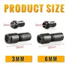 Angle Grinder Modified Adapter, Straight Chuck, M10 Thread, 3mm, 6mm, Angle Grinder Parts 2