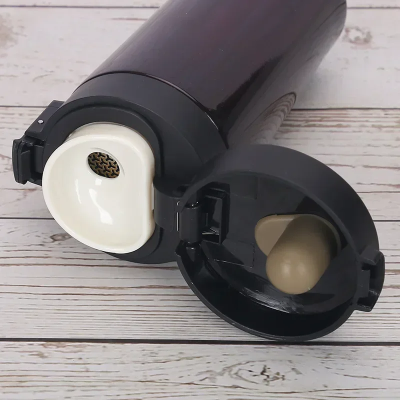 0.5L Thermal Mug Double Wall 304 Stainless Steel Coffee Cup Vacuum Flask Thermos Water Bottle Tea Coffee Leak-proof Thermos Mug