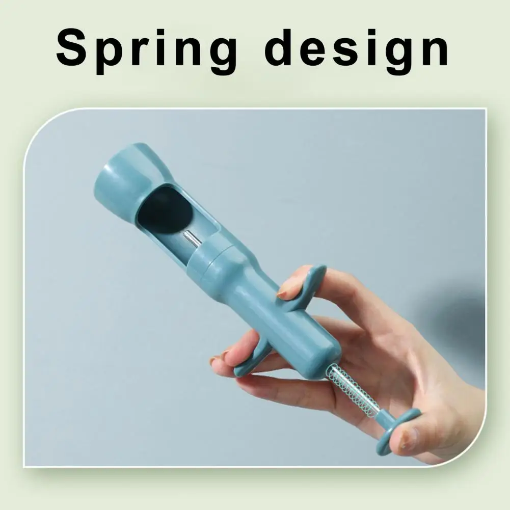 

Abs Plastic Corer Stainless Steel Date Corer Cherry Pitter Kitchen Tool Anti-slip Plastic Shell Press Type Dates Slicer for Easy