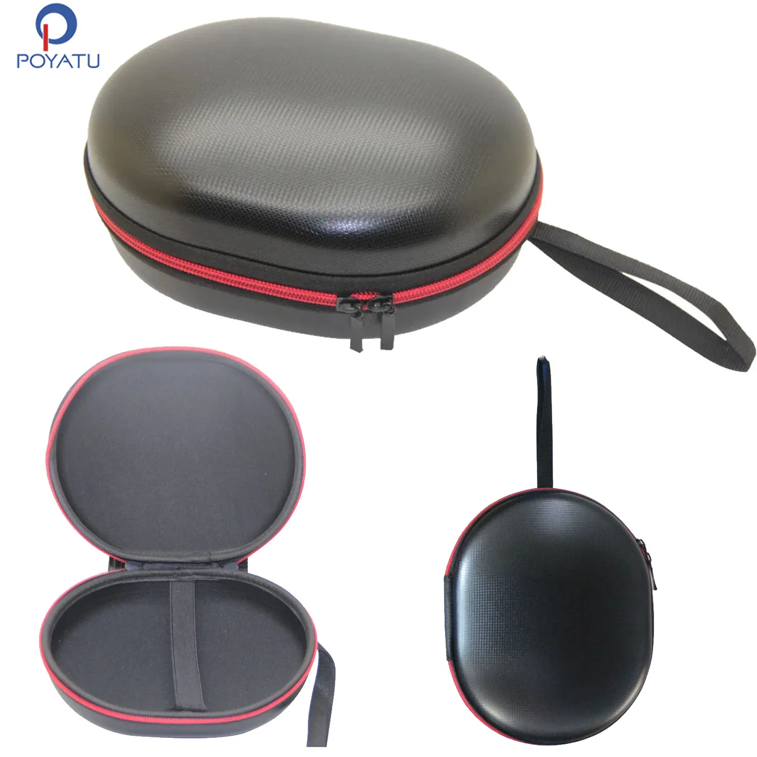 Headphone Earpad for AKG K361 K371 K361BT K371BT Replacement Ear Cushions Pads Cover Earmuffs & Carrying Case 2615