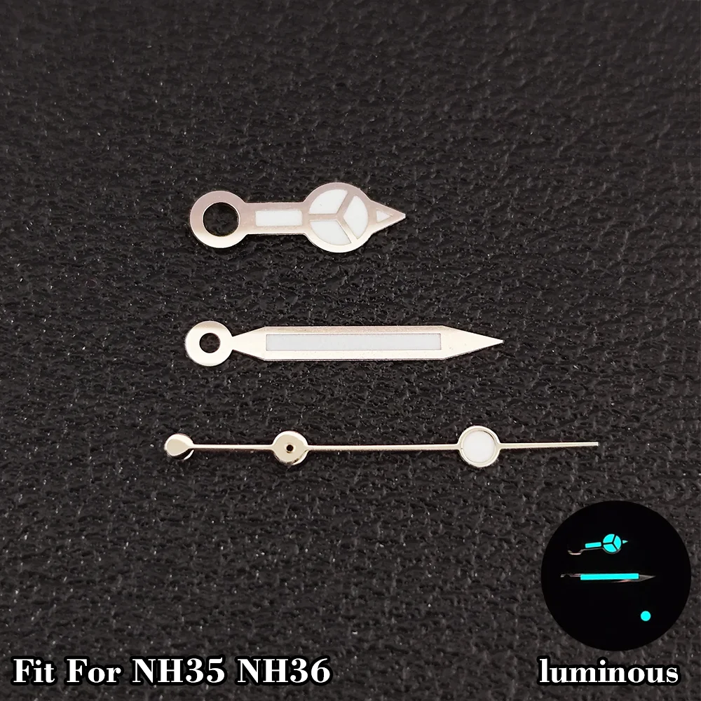 Watch Hands NH35 Hands Miyota 8215 Hands Eta 2824 Hands Miyota 8215 Watch hands  Luminous Watch Hands Repair Accessories