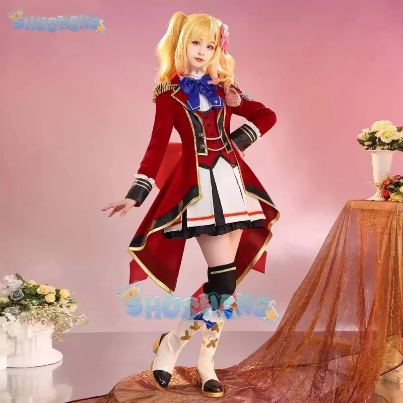 Anime Aikatsu! Hoshimiya Ichigo S4 Cosplay Costume Halloween party