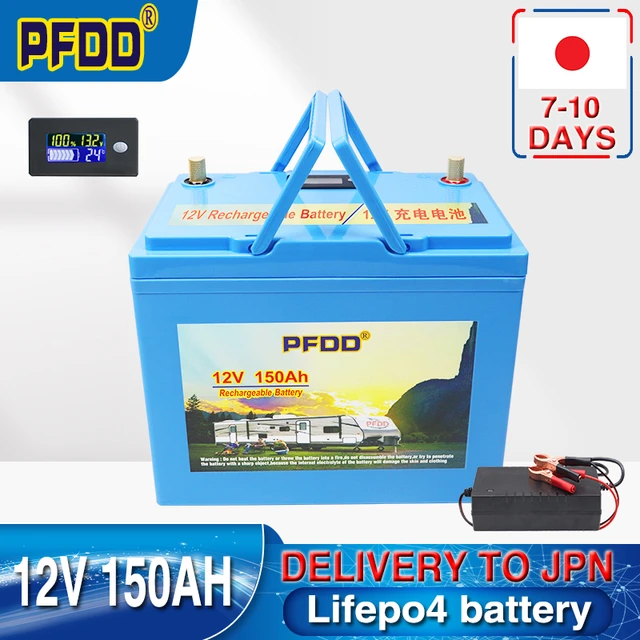 LiFePO4 Akku12V 150Ah Lithium-Eisen-Phosphat Batterie, 919,00 €