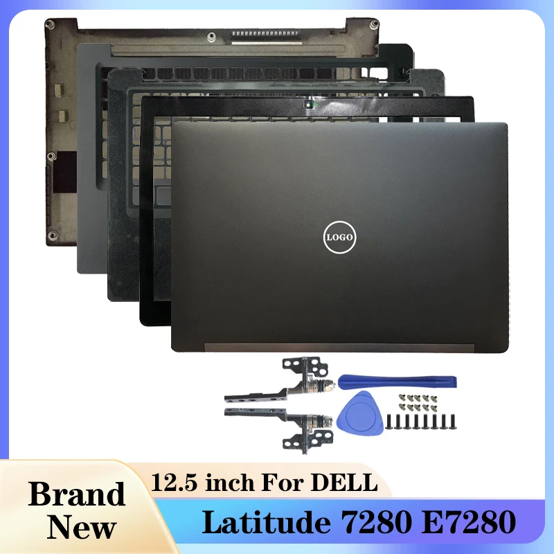 

For Dell Latitude 7280 E7280 0JXCT7 01FP3H 03PMR1 0JMJ71Laptop LCD Back Cover/Front Bezel/Hinges/Palmrest/Bottom Case