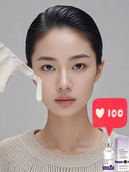 2025 H0T sellPore Shrinking Serum Large Pores Tightening Facial Pore Minimizing Essence Skin Care Beauty Firm skin