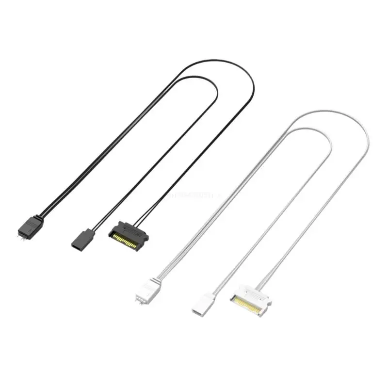

5V 3Pin ARGB Splitters Cable 3Pins Extension Connectors Cord Wire for LED Light Dropship