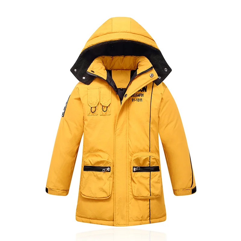 parka New kids Children's Warm Winter Duck Down Jacket Padded Children Clothing Boys Coat Thickening Outerwear clothes snowsuit