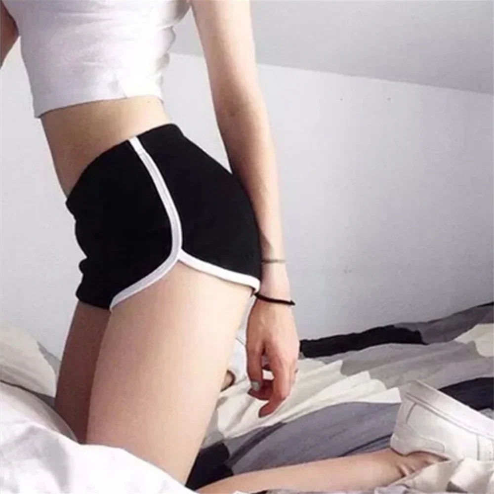 Workout Sports Shorts Women Yoga Pants Gym Fitness Jogging Sexy Summer Beach Spandex Short Quick Dry Tights Pocket