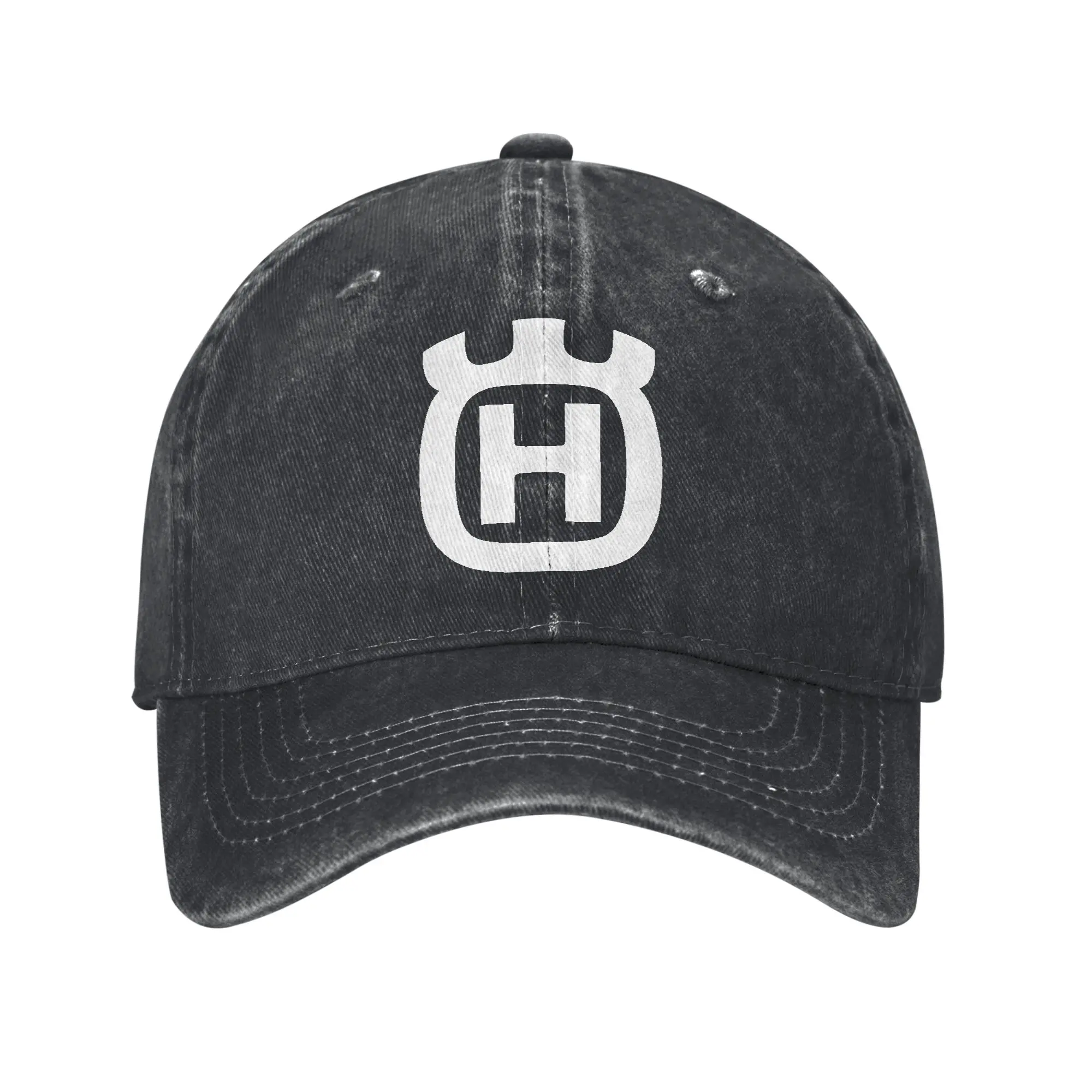 Husqvarna Print Sun Baseball Cap für Damen und Herren, individuelles Logo, Trucker-Mütze, Frühling, klassisch, Outdoor-Sport, atmungsaktiv, Snapback-Cap