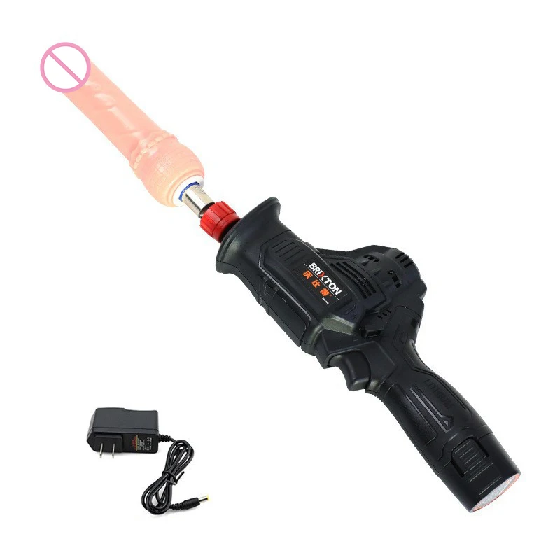 Electric Drill Automatic Telescopic Thrusting Sex Love Machine Gun Female Masturbation Dildo Adult Sex Toys 0-3000rpm sex toy