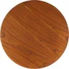 Home Collection Natural Brown Round Top Coffee Table 3