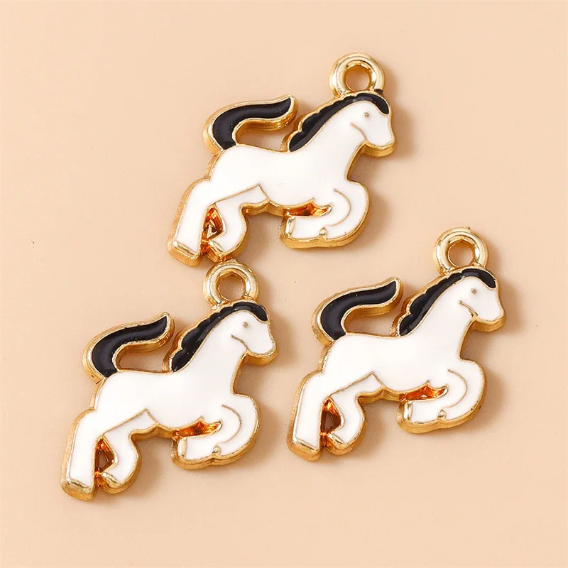 Leslie 10 Stück hübsche Mädchen-Cowboystiefel und Hut-Charms-Anhänger für Schmuckherstellung, Halskette, Ohrringe, DIY, Cowgirl-Hut-Charm, Geschenke – Detail 19