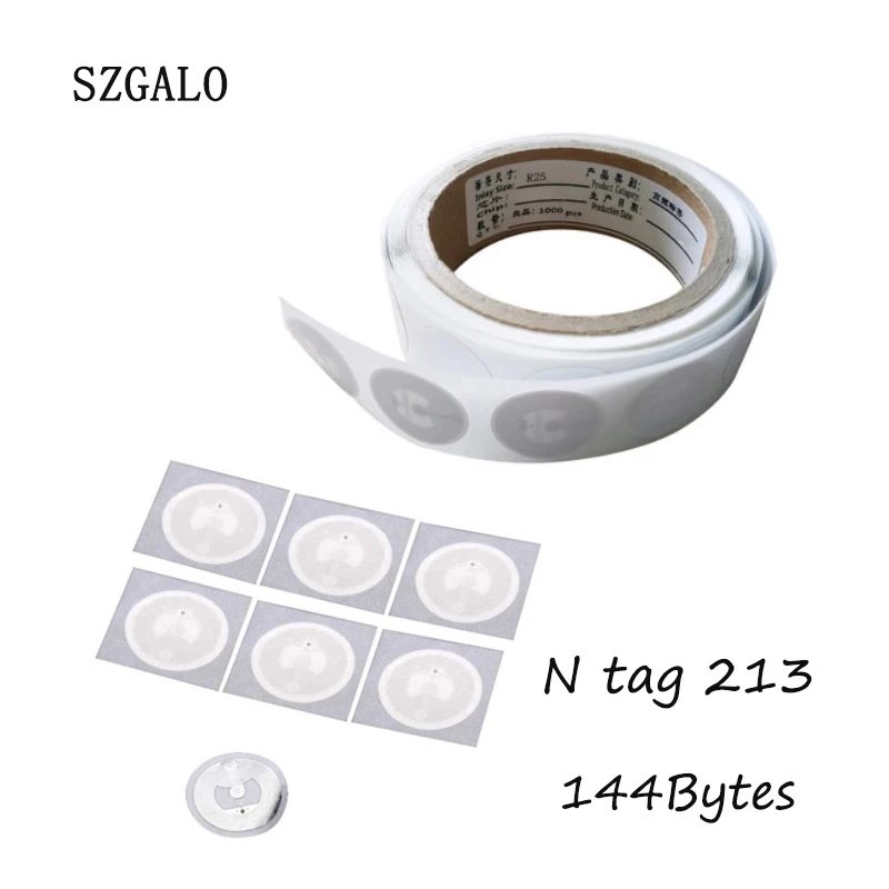10 шт. NFC-метка Ntag213 13 56 МГц метки RFID NTAG 213 | Безопасность и защита
