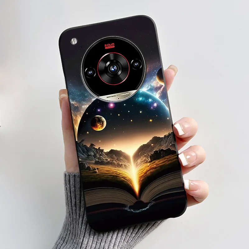 Aesthetic Luxury Soft Silicone Cover for ZTE Nubia Focus 2 Ultra 5G - Cute & Cool Design for Boys & Girls