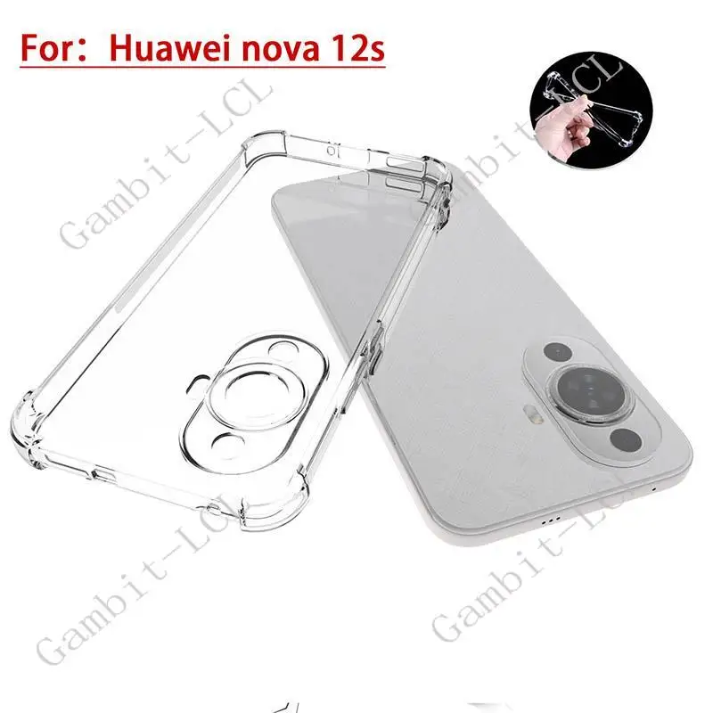 Shockproof Silicone TPU Phone Case with Back Ring Holder Bracket, 6.7