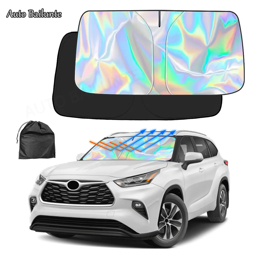 Car Sun shade Front Window Shade Cover Visor Windshield Sunshade for Toyota Highlander/HONDA